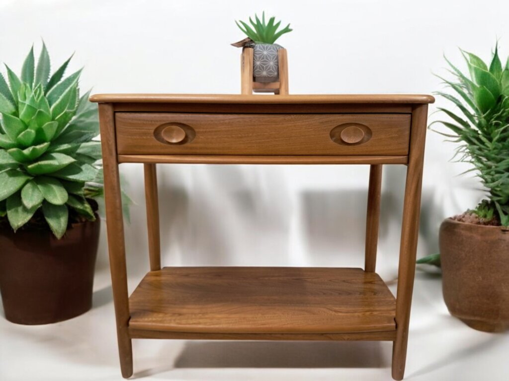 Vintage Ercol Windsor Hall Table Console Table 